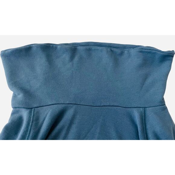 OLD NAVY LONG SLEEVE PULL- OVER TURTLENECK SWEATSHIRT, WOMENS, L, BLUE, HIGH-LOW - Picture 2 of 10